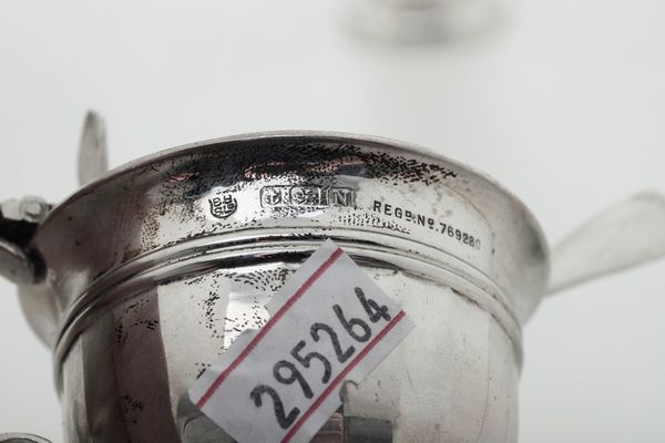 Set da condimento entro custodia. Birmingham, 1937. Marchio dell'argentiere (non identificato)  - Asta Argenti da Collezione | Antichi - Associazione Nazionale - Case d'Asta italiane