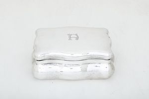 Scatola portagioie. Argenteria artistica italiana del XX secolo. Maison Mario Buccellati  - Asta Argenti da Collezione | Antichi - Associazione Nazionale - Case d'Asta italiane