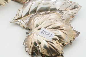 Quattro foglie. Argentiere Clementi, Bologna per Maison Gianmaria Buccellati. Italia XX-XXI secolo  - Asta Argenti da Collezione | Antichi - Associazione Nazionale - Case d'Asta italiane