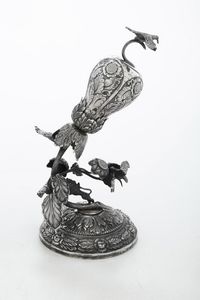 Candelabro e portaspezie. Ungheria, Budapest, XX secolo  - Asta Argenti da Collezione | Antichi - Associazione Nazionale - Case d'Asta italiane