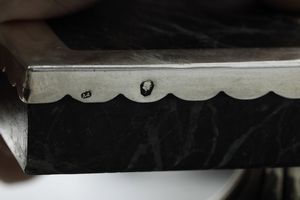 Monumentale servizio da scrittoio. Ungheria metà del XX secolo, marchi in uso dal 1937 al 1965<BR>  - Asta Argenti da Collezione | Antichi - Associazione Nazionale - Case d'Asta italiane