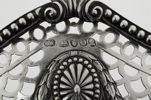 Coppia di cestini. Londra 1809. Argentiere Thomas Robins  - Asta Argenti da Collezione | Antichi - Associazione Nazionale - Case d'Asta italiane