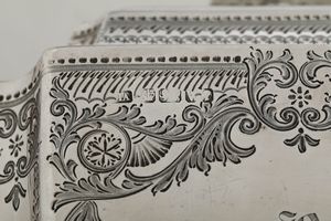 Teiera. Città di Sheffield 1888. Argentiere Harri Atkin  - Asta Argenti da Collezione | Antichi - Associazione Nazionale - Case d'Asta italiane