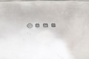 Salver. Città di Sheffield, 1929.  - Asta Argenti da Collezione | Antichi - Associazione Nazionale - Case d'Asta italiane