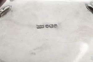 Cestino. Città di Sheffield, 1957. Argentiere Mappin & Webb.  - Asta Argenti da Collezione | Antichi - Associazione Nazionale - Case d'Asta italiane