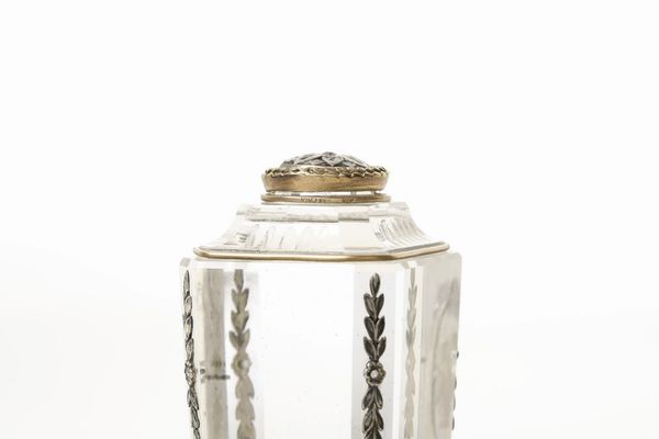 Grande sigillo entro custodia originale. Maison Bulgari Italia XX secolo  - Asta Argenti da Collezione | XX secolo - Associazione Nazionale - Case d'Asta italiane