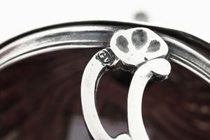 Mostardiera e acetoliera. Torino, ultimo quarto del XVIII secolo. Assaggiatore Giuseppe Fontana (1787-1815), contrassaggiatori Bartolomeo Bernardi (1778-1816) e Giuseppe Vernoni (1778-1824)  - Asta Argenti da Collezione | XX secolo - Associazione Nazionale - Case d'Asta italiane