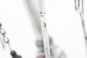 Lucerna. Marchi per Roma in uso dal 1815 al 1872, apparentemente priva del marchio dell'argentiere  - Asta Argenti da Collezione | XX secolo - Associazione Nazionale - Case d'Asta italiane