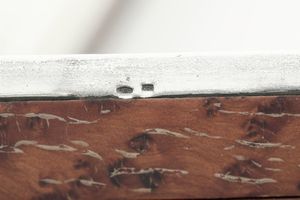 Due scatole. Argenteria italiana del XX secolo, una con marchio con fascio littorio in uso dal 1935 al 195, argentiere Cori Italo, Firenze  - Asta Argenti da Collezione | XX secolo - Associazione Nazionale - Case d'Asta italiane