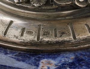 Tazza di modello rinascimentale. Argenteria artistica milanese del XX secolo. Argentiere Genazzi  - Asta Argenti da Collezione | XX secolo - Associazione Nazionale - Case d'Asta italiane