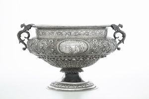 Centrotavola. Argenteria artistica italiana, prima metà del XX secolo  - Asta Argenti da Collezione | XX secolo - Associazione Nazionale - Case d'Asta italiane