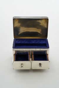 Portagioie. Birmingham 1917, argentiere S. Blankensee & Son  - Asta Argenti da Collezione | XX secolo - Associazione Nazionale - Case d'Asta italiane