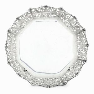 Cestino. Città di Sheffield, 1957. Argentiere Mappin & Webb.  - Asta Argenti da Collezione | XX secolo - Associazione Nazionale - Case d'Asta italiane