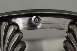 Oliera. Parigi, marchi in uso dal 1819 al 1833. Argentiere Garreau  - Asta Argenti da Collezione | XX secolo - Associazione Nazionale - Case d'Asta italiane