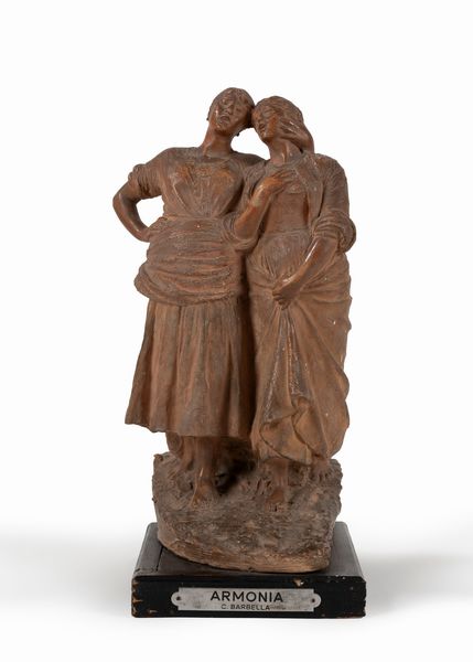 Costantino Barbella : Armonia  - Asta Arte Figurativa tra XIX e XX Secolo - Associazione Nazionale - Case d'Asta italiane