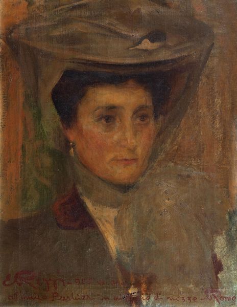 Emilio Rizzi : Ritratto di gentildonna  - Asta Arte Figurativa tra XIX e XX Secolo - Associazione Nazionale - Case d'Asta italiane