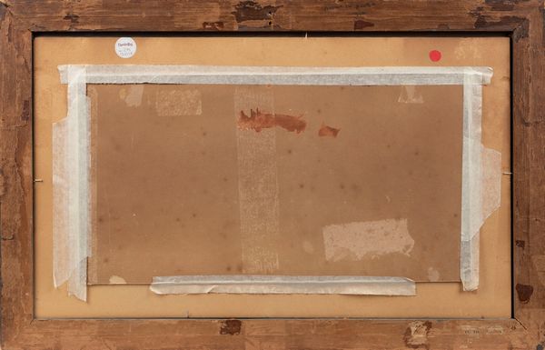 Vincenzo Migliaro : Studio per lunetta con giovane donna e putti  - Asta Arte Figurativa tra XIX e XX Secolo - Associazione Nazionale - Case d'Asta italiane