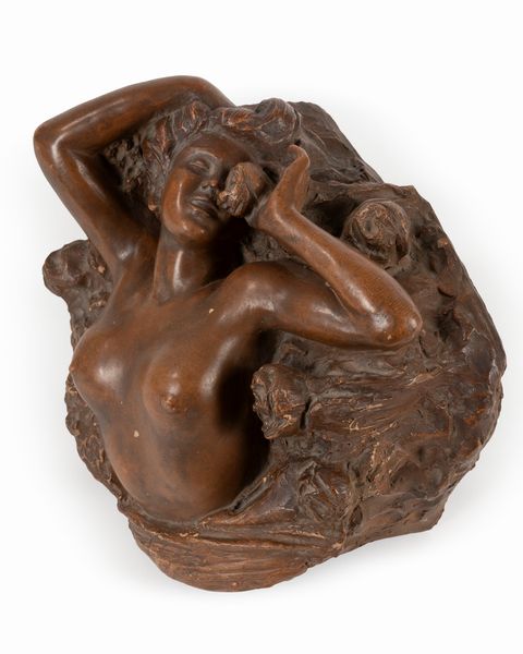 Costantino Barbella : Donna tra le rose (prima idea per Ebbrezza)  - Asta Arte Figurativa tra XIX e XX Secolo - Associazione Nazionale - Case d'Asta italiane