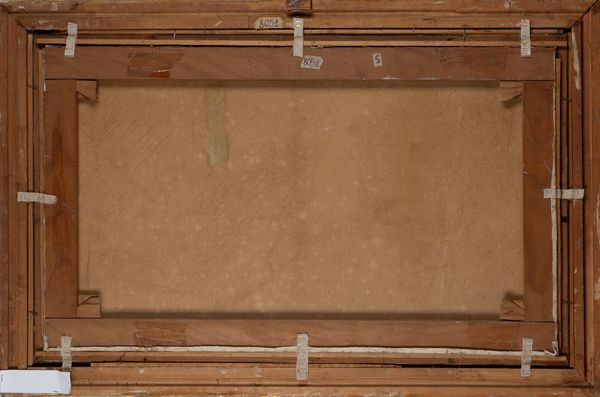 Raffaello Celommi : Sulla spiaggia  - Asta Arte Figurativa tra XIX e XX Secolo - Associazione Nazionale - Case d'Asta italiane