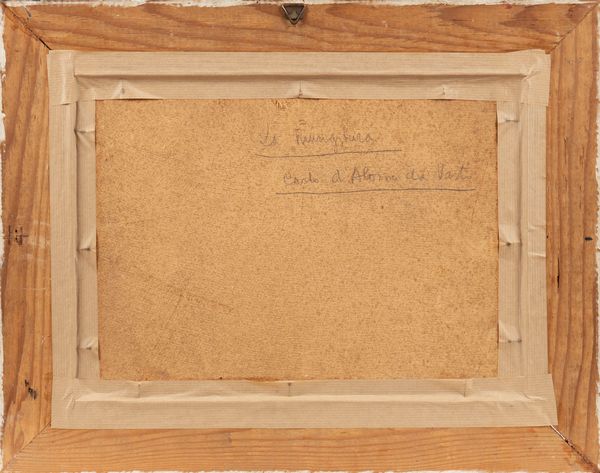 Carlo D'Aloisio da Vasto : La mungitura  - Asta Arte Figurativa tra XIX e XX Secolo - Associazione Nazionale - Case d'Asta italiane