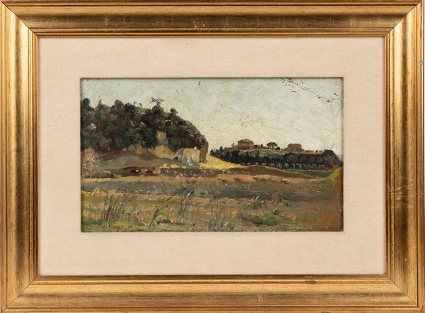 MAX ROEDER : Roma, veduta della campagna  - Asta Arte Figurativa tra XIX e XX Secolo - Associazione Nazionale - Case d'Asta italiane