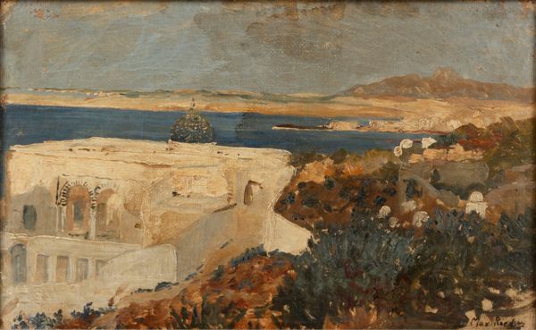 MAX ROEDER : La cupola verde  - Asta Arte Figurativa tra XIX e XX Secolo - Associazione Nazionale - Case d'Asta italiane