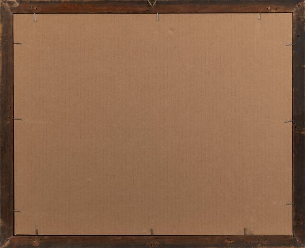 Scuola europea prima metà del XIX secolo : La sosta del carrettiere e della sua compagna  - Asta Arte Figurativa tra XIX e XX Secolo - Associazione Nazionale - Case d'Asta italiane