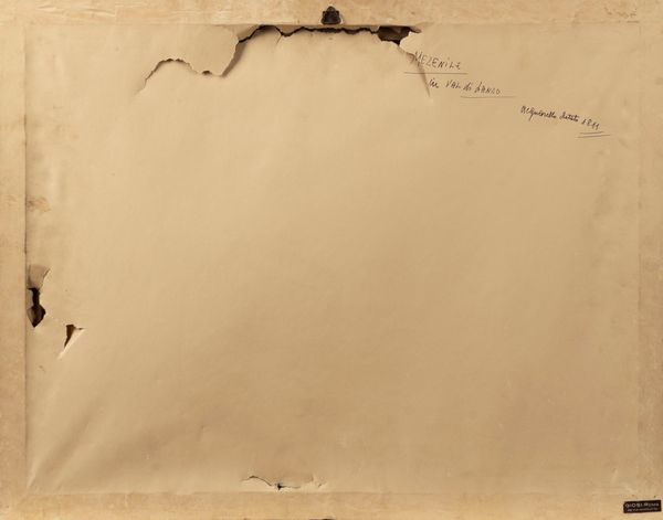 Albertina Francesetti (Scuola italiana inizi del XIX secolo) : Veduta di Villa Francesetti  - Asta Arte Figurativa tra XIX e XX Secolo - Associazione Nazionale - Case d'Asta italiane