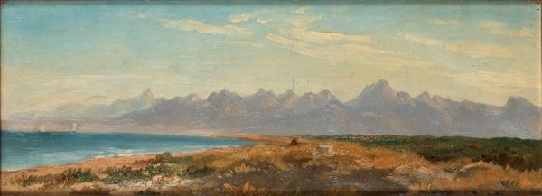 Giuseppe Haimann : Da queste montagne deserte e solenni  - Asta Arte Figurativa tra XIX e XX Secolo - Associazione Nazionale - Case d'Asta italiane