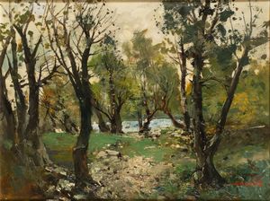 Ezelino Briante - In riva al lago