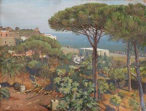 PIETRO D'ACHIARDI - Ischia, dalla terrazza della Floridiana