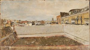 Antonio Mancini - Terrazza napoletana