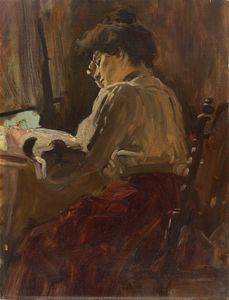 Lionello Balestrieri - Studio per Gli ultimi giorni di Morelli