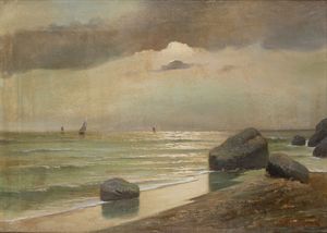 Raffaello Celommi - Riflessi sull'Adriatico