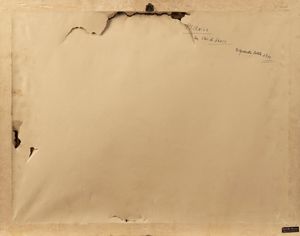 Albertina Francesetti (Scuola italiana inizi del XIX secolo) : Veduta di Villa Francesetti  - Asta Arte Figurativa tra XIX e XX Secolo - Associazione Nazionale - Case d'Asta italiane