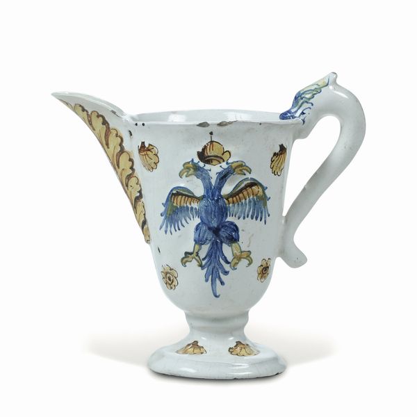 Versatore<BR>Faenza, fine del �500<BR>  - Asta Maioliche, Porcellane e Figure Venete di un Collezionista Veneziano - Associazione Nazionale - Case d'Asta italiane