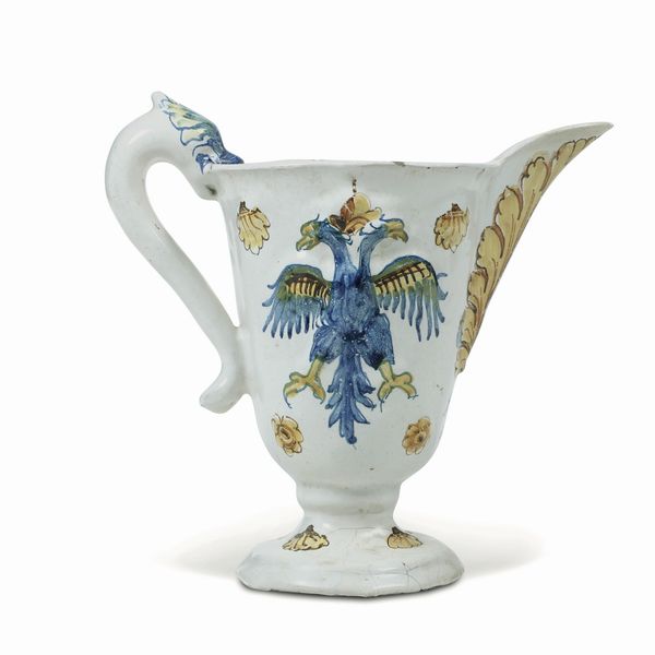 Versatore<BR>Faenza, fine del �500<BR>  - Asta Maioliche, Porcellane e Figure Venete di un Collezionista Veneziano - Associazione Nazionale - Case d'Asta italiane