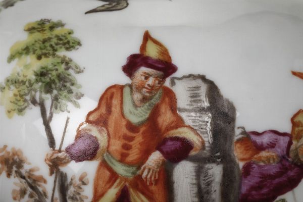 Teiera<BR>Venezia, Manifattura Vezzi, 1725 circa<BR>  - Asta Maioliche, Porcellane e Figure Venete di un Collezionista Veneziano - Associazione Nazionale - Case d'Asta italiane