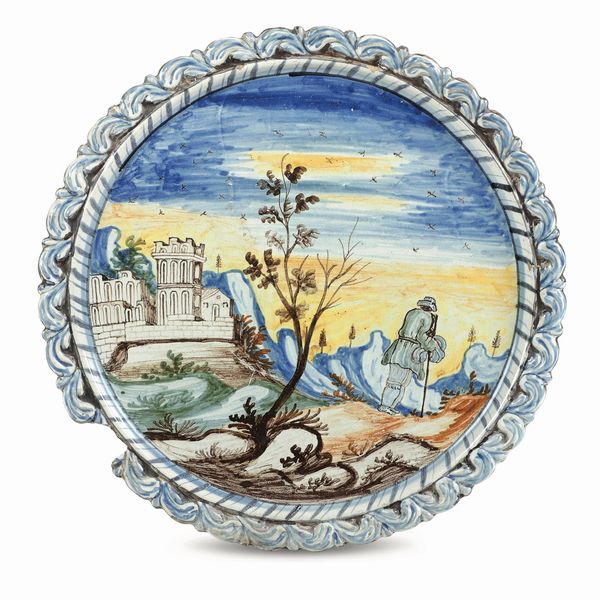 Azata<BR>Pavia, fine del XVII - inizio del XVIII secolo<BR>  - Asta Maioliche, Porcellane e Figure Venete di un Collezionista Veneziano - Associazione Nazionale - Case d'Asta italiane