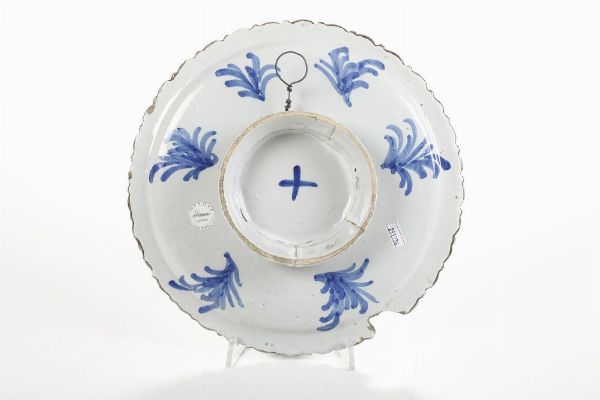 Azata<BR>Pavia, fine del XVII - inizio del XVIII secolo<BR>  - Asta Maioliche, Porcellane e Figure Venete di un Collezionista Veneziano - Associazione Nazionale - Case d'Asta italiane