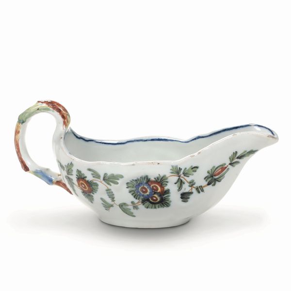 Salsiera<BR>Nove, Manifattura Antonibon, 1740-1770<BR>  - Asta Maioliche, Porcellane e Figure Venete di un Collezionista Veneziano - Associazione Nazionale - Case d'Asta italiane