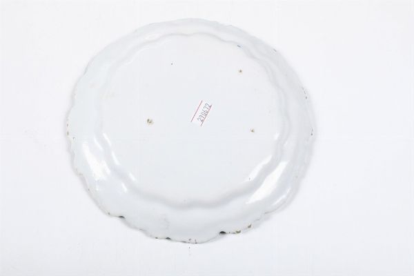 Dieci piatti<BR>Nove, Manifattura Pasquale Antonibon, prima met� del XVIII secolo<BR>  - Asta Maioliche, Porcellane e Figure Venete di un Collezionista Veneziano - Associazione Nazionale - Case d'Asta italiane