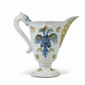 Versatore<BR>Faenza, fine del �500<BR>  - Asta Maioliche, Porcellane e Figure Venete di un Collezionista Veneziano - Associazione Nazionale - Case d'Asta italiane