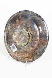 Piatto<BR>Bernard Palissy (alla maniera), XVII secolo<BR>  - Asta Maioliche, Porcellane e Figure Venete di un Collezionista Veneziano - Associazione Nazionale - Case d'Asta italiane