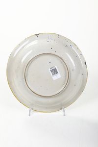 Coppa<BR>Venezia, bottega di mastro Domenego, terzo quarto del XVI secolo<BR>  - Asta Maioliche, Porcellane e Figure Venete di un Collezionista Veneziano - Associazione Nazionale - Case d'Asta italiane