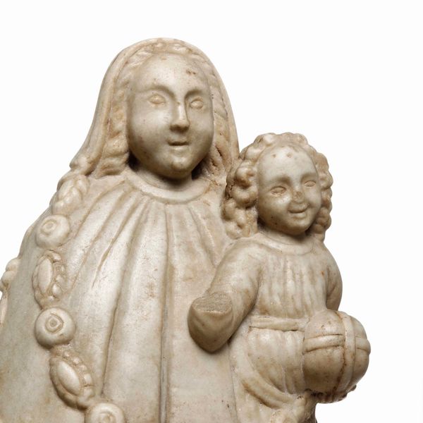 Madonna di Loreto. Arte dell'Italia centro-meridionale, XVII-XVIII secolo  - Asta Scultura e Oggetti d'Arte - Associazione Nazionale - Case d'Asta italiane