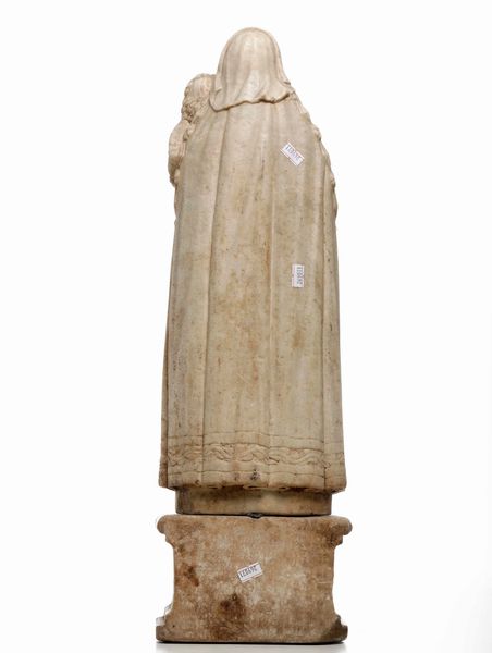 Madonna di Loreto. Arte dell'Italia centro-meridionale, XVII-XVIII secolo  - Asta Scultura e Oggetti d'Arte - Associazione Nazionale - Case d'Asta italiane