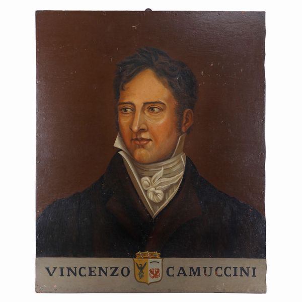 Ritratto di Vincenzo Camuccini  - Asta Smart Auction: arredo, dipinti, sculture, argenti e altro a prezzi vantaggiosi - Associazione Nazionale - Case d'Asta italiane