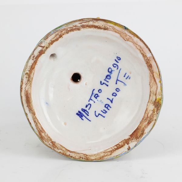 Lampada d'appoggio in ceramica a lustro  - Asta Smart Auction: arredo, dipinti, sculture, argenti e altro a prezzi vantaggiosi - Associazione Nazionale - Case d'Asta italiane