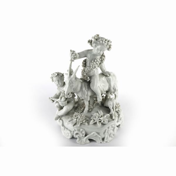 Gruppo in porcellana bianca  - Asta Smart Auction: arredo, dipinti, sculture, argenti e altro a prezzi vantaggiosi - Associazione Nazionale - Case d'Asta italiane